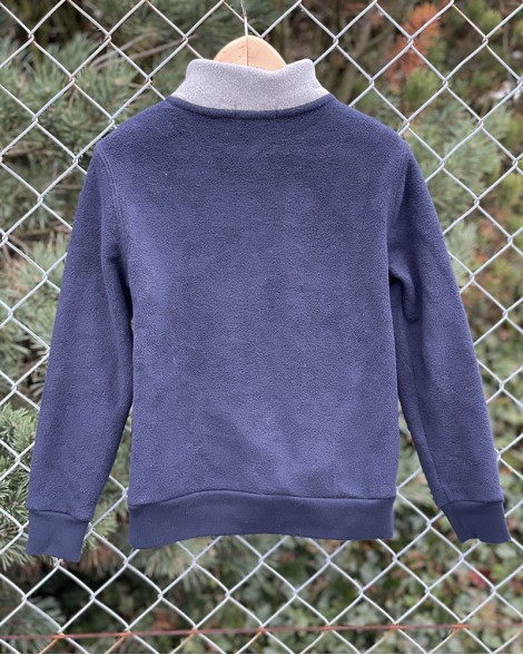 Mikina dětská Ralph Lauren modrá s nápisem
